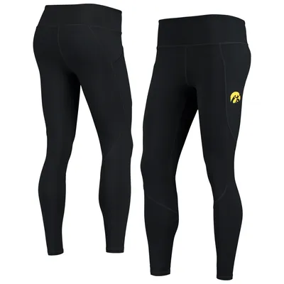 Iowa Hawkeyes ZooZatz Women's Pocketed Leggings - Black