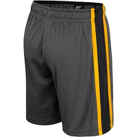 Youth Colosseum Charcoal Iowa Hawkeyes Ripple Shorts