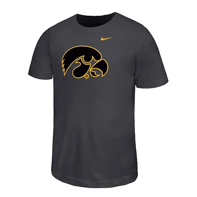 T-shirt Nike Charcoal Iowa Hawkeyes Legend Color Pop Performance pour jeune