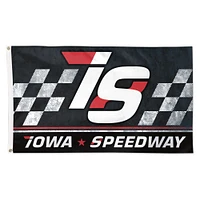 WinCraft Iowa Speedway Drapeau de luxe simple face 3' x 5'