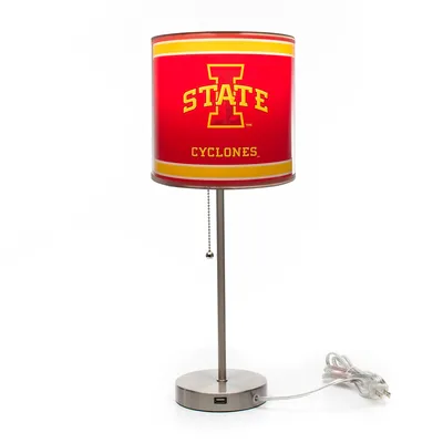 Iowa State Cyclones Imperial Chrome Desk Lamp