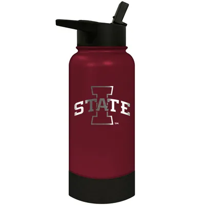 Iowa State Cyclones 32oz. Logo Thirst Hydration Water Bottle
