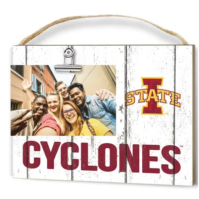 Iowa State Cyclones 8'' x 10'' Weathered Clip It Frame