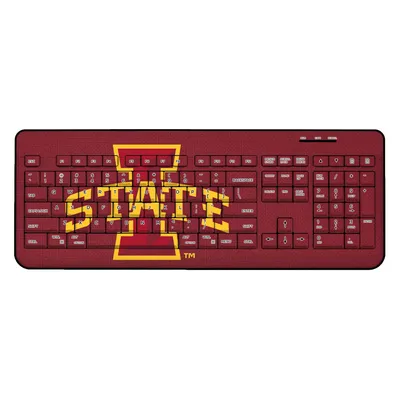 Iowa State Cyclones Solid Design Wireless Keyboard