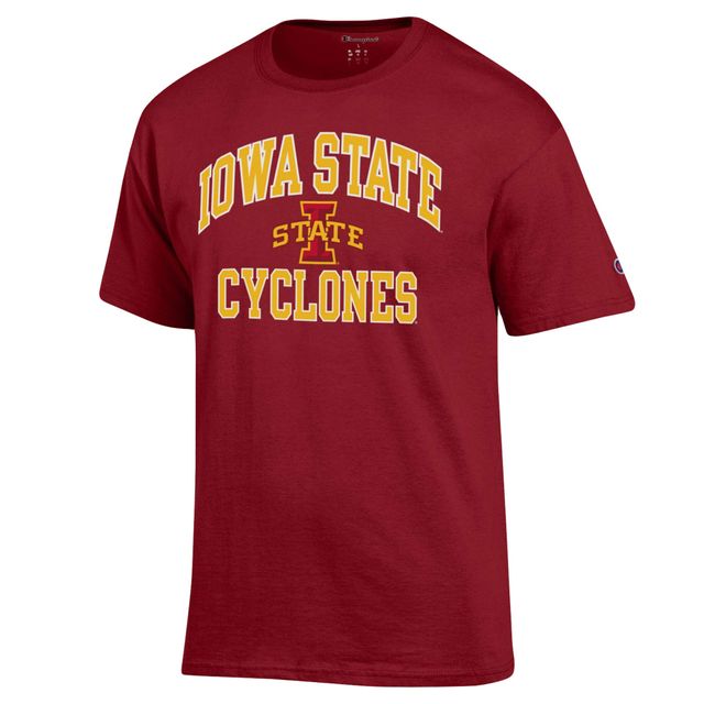 Champion Cardinal Iowa State Cyclones High Motor T-shirt pour homme