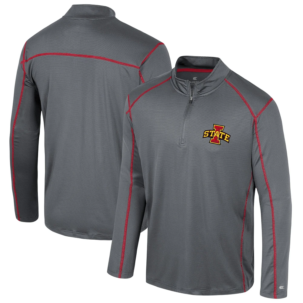 Coupe-vent Colosseum noir Iowa State Cyclones Cameron pour hommes