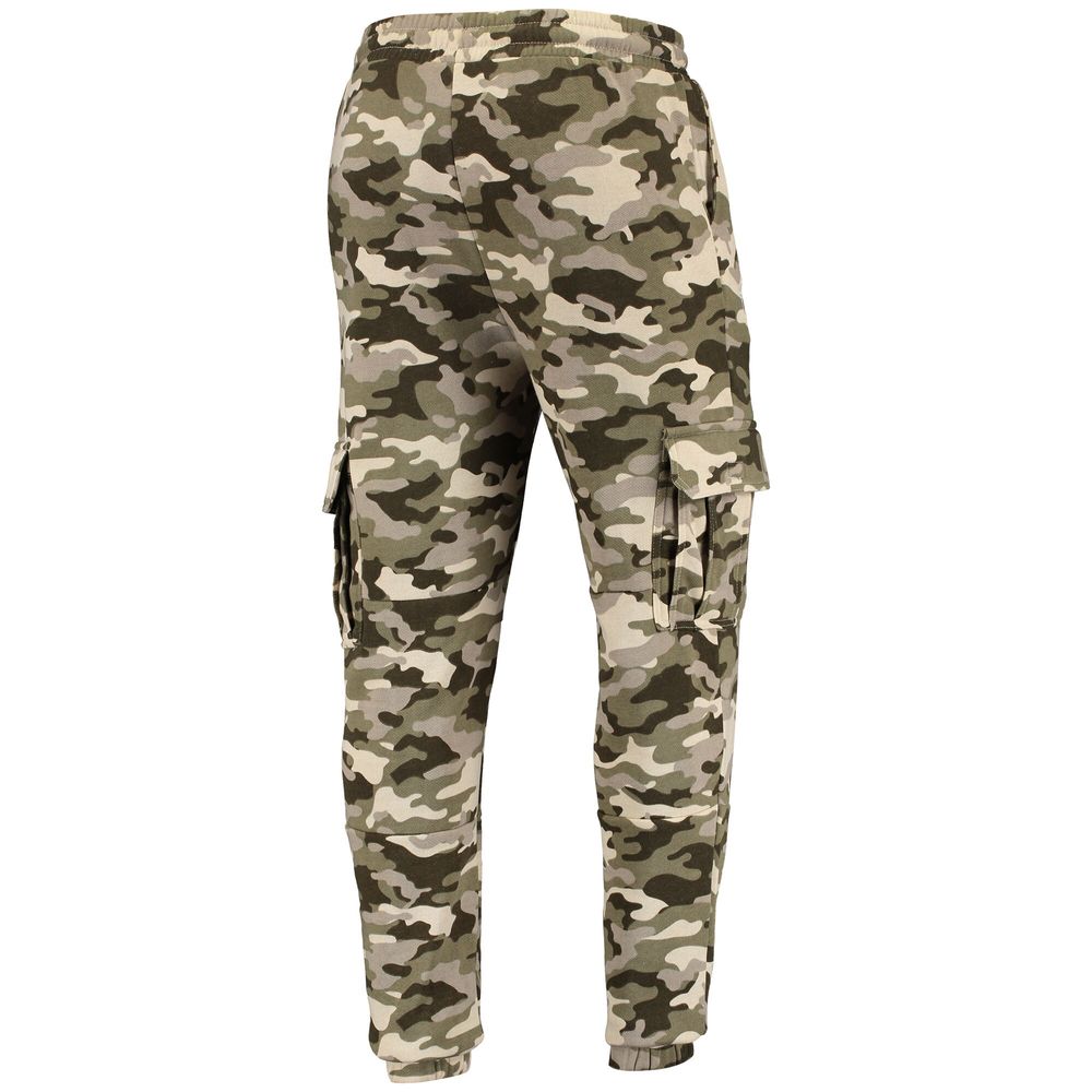 Men's Colosseum Camo Iowa State Cyclones OHT Military Appreciation Code Fleece Pants