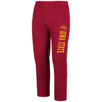 Men's Colosseum Cardinal Iowa State Cyclones Fleece Pants