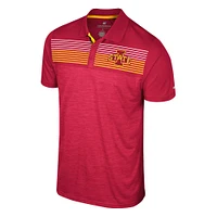 Men's Colosseum Cardinal Iowa State Cyclones Langmore Polo