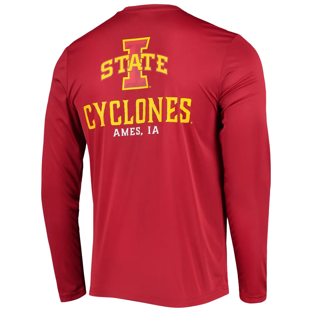 Women's Cardinal Iowa State Cyclones Spirit Jersey Oversized T-Shirt