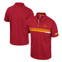 Men's Colosseum  Cardinal Iowa State Cyclones No Problemo Polo