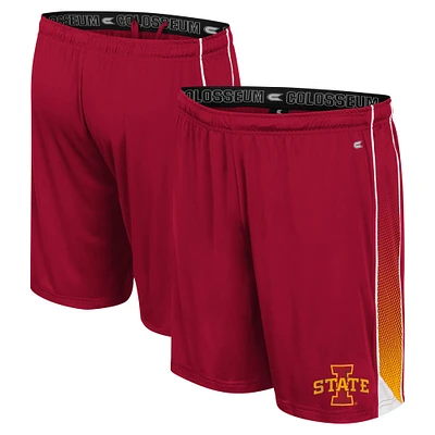 Short en ligne Colosseum Cardinal Iowa State Cyclones pour hommes