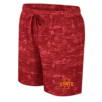 Men's Colosseum Cardinal Iowa State Cyclones Ozark Swim Shorts