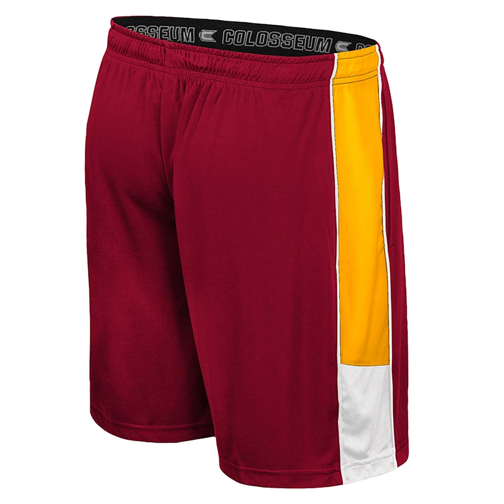 Men's Colosseum Cardinal Iowa State Cyclones Quantum Shorts