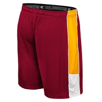 Men's Colosseum Cardinal Iowa State Cyclones Quantum Shorts
