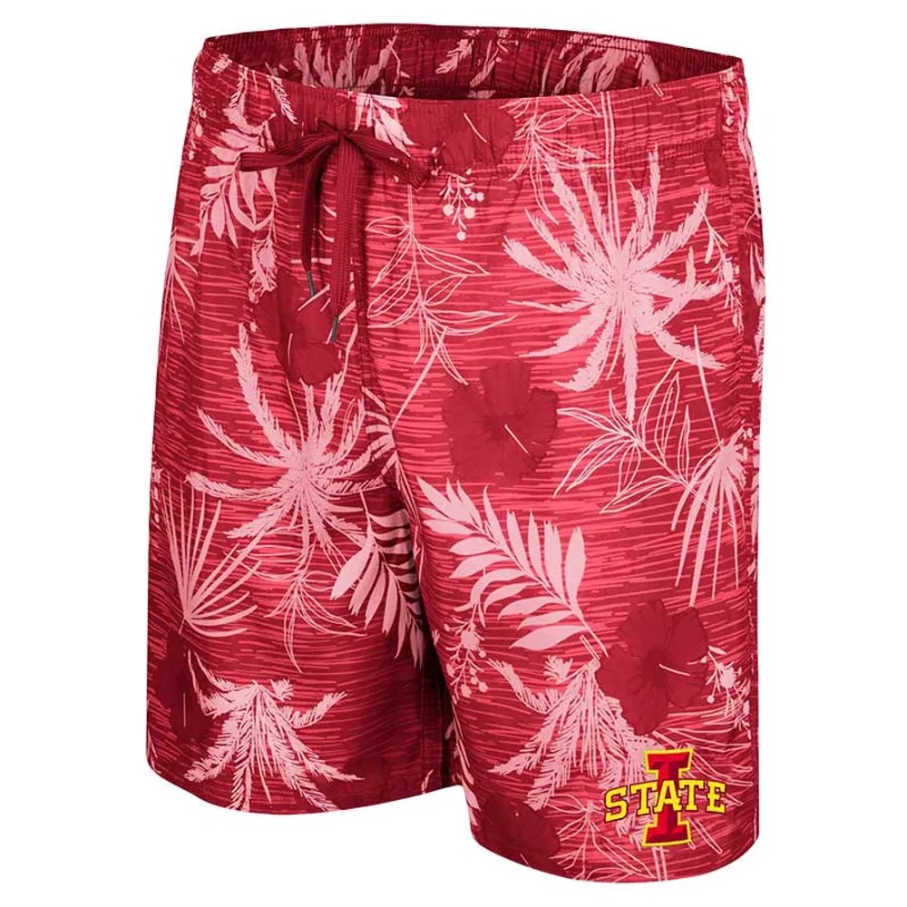 Colosseum Cardinal Iowa State Cyclones pour homme What Else is New Swim Shorts