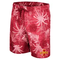 Men's Colosseum Cardinal Iowa State Cyclones What Else is New Swim Shorts