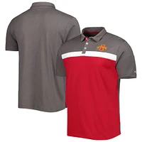 Polo Colosseum Charcoal Iowa State Cyclones Two Yutes pour homme