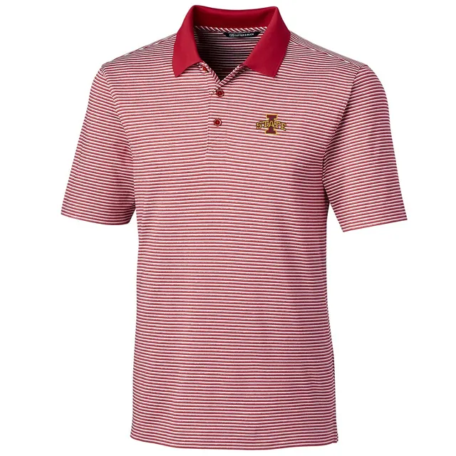 Cutter & Buck Forge Heathered Stretch Mens Polo Shirt - Cardinal