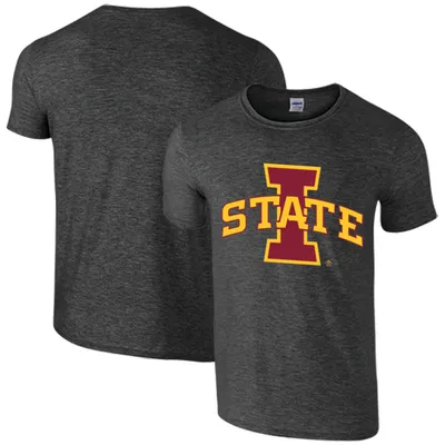 Iowa State Cyclones T-Shirt - Heathered Charcoal