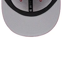 Casquette Snapback 9FIFTY Trucker Cardinal Iowa State Cyclones de New Era pour homme