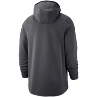Men's Nike Anthracite Iowa State Cyclones Tonal Showtime Full-Zip Hoodie Jacket