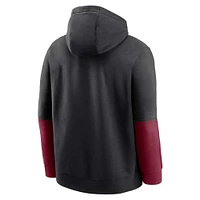 Sweat à capuche en polaire Nike Iowa State Cyclones 2024 Sideline Club pour homme, noir