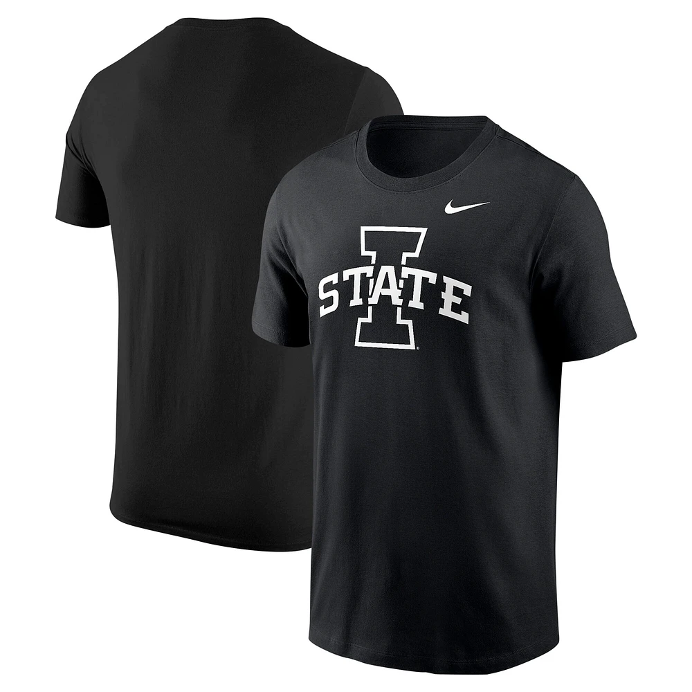 Men's Nike Black Iowa State Cyclones Logo T-Shirt