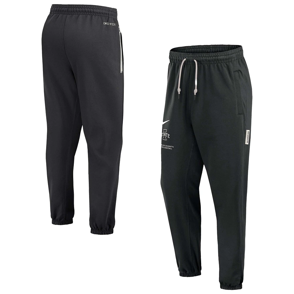 Men's Nike Black Iowa State Cyclones Travel Performance Pants