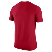 Men's Nike Cardinal Iowa State Cyclones Logo T-Shirt