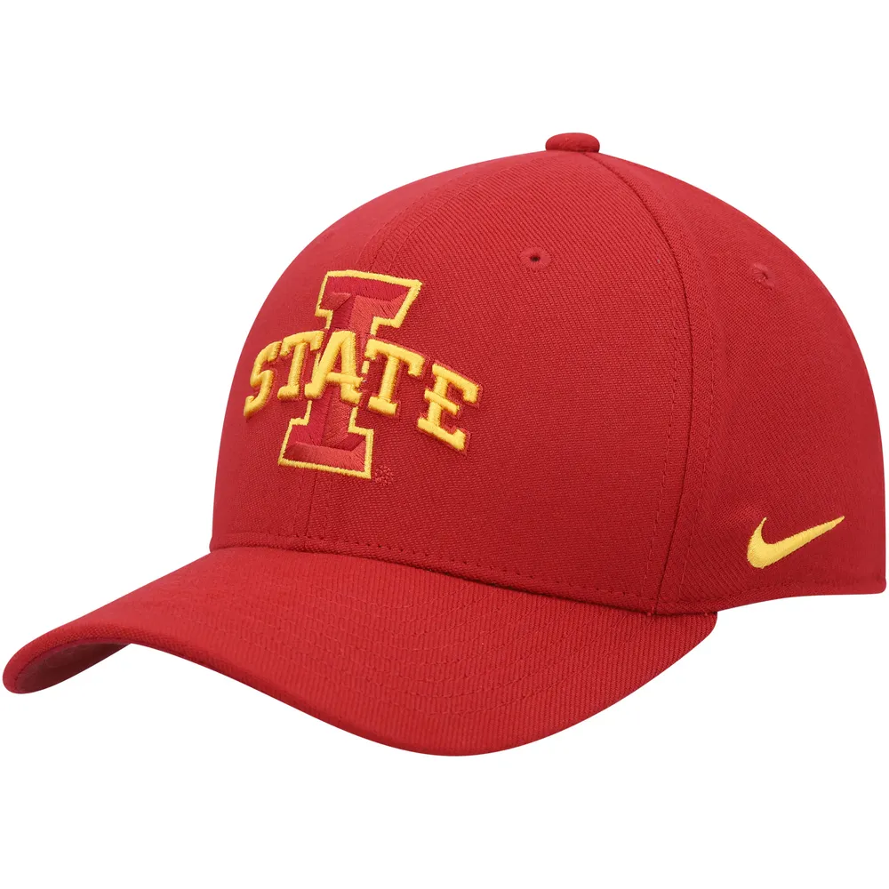 Men's Nike Crimson Iowa State Cyclones Classic99 Swoosh Performance Flex Hat