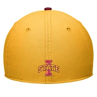 Casquette Nike Gold Iowa State Cyclones Rise Flex pour homme