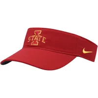 Men's Nike Iowa State Cyclones Cardinal Sideline Performance Visor