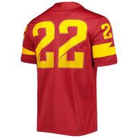 Men's Nike #22 Cardinal Iowa State Cyclones Untouchable Football Jersey