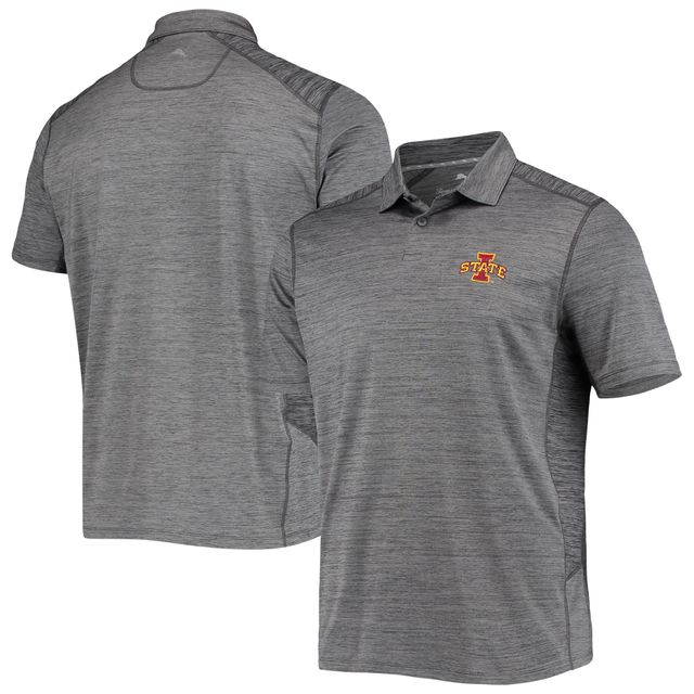 Polo Tommy Bahama Gris Iowa State Cyclones Delray IslandZone pour homme