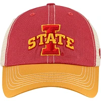 Men's Top of the World  Cardinal/Gold Iowa State Cyclones Off Road Adjustable Trucker Hat