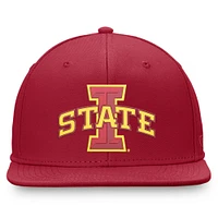 Men's Top of the World Cardinal Iowa State Cyclones Fundamental Snapback Hat