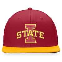 Men's Top of the World Cardinal Iowa State Cyclones Fundamental Snapback Hat