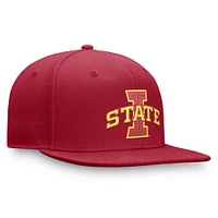 Men's Top of the World Cardinal Iowa State Cyclones Fundamental Snapback Hat