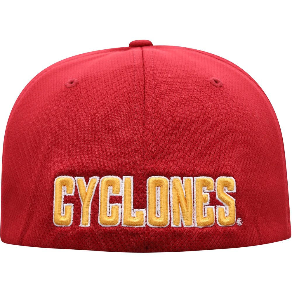 Men's Top of the World Cardinal Iowa State Cyclones Reflex Logo Flex Hat