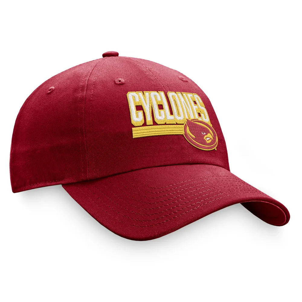 Men's Top of the World Cardinal Iowa State Cyclones Slice Adjustable Hat