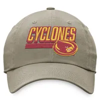 Top of the World Kaki Iowa State Cyclones Slice Casquette réglable pour homme