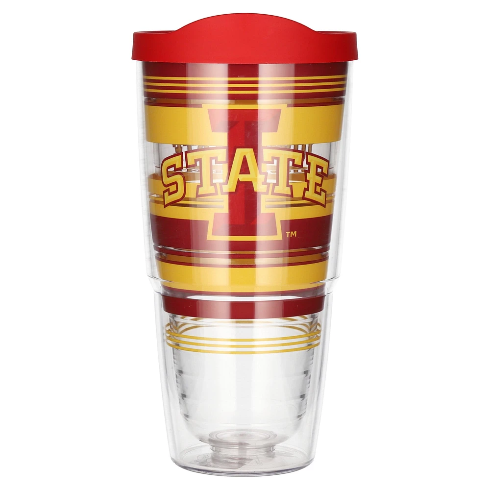 Cyclones Tervis Iowa State 24oz. Gobelet classique à rayures Hype