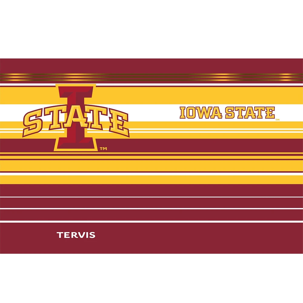 Tervis Iowa State Cyclones 30oz. Gobelet en acier inoxydable à rayures Hype