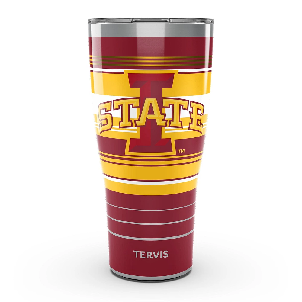 Tervis Iowa State Cyclones 30oz. Gobelet en acier inoxydable à rayures Hype