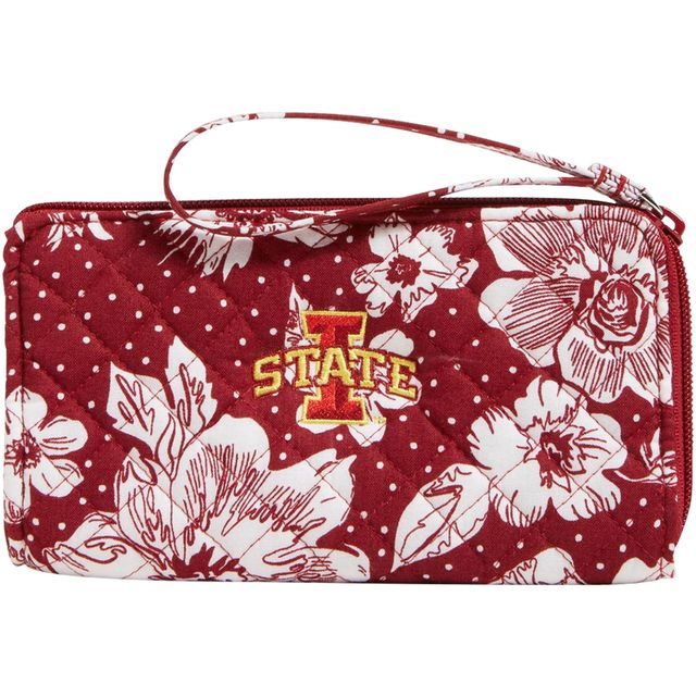 Vera Bradley Iowa State Cyclones Rain Garden - Poignet zippé sur le devant