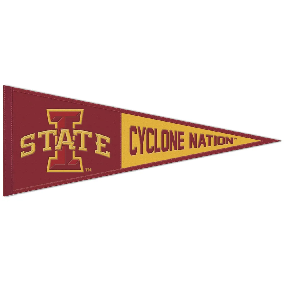 Fanion à slogan WinCraft Iowa State Cyclones 13" x 32"