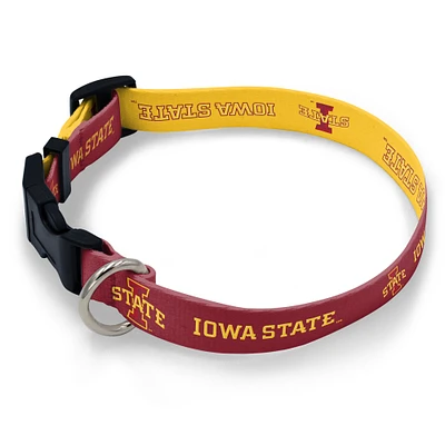 WinCraft Iowa State Cyclones Collier réglable pour animal de compagnie taille moyenne