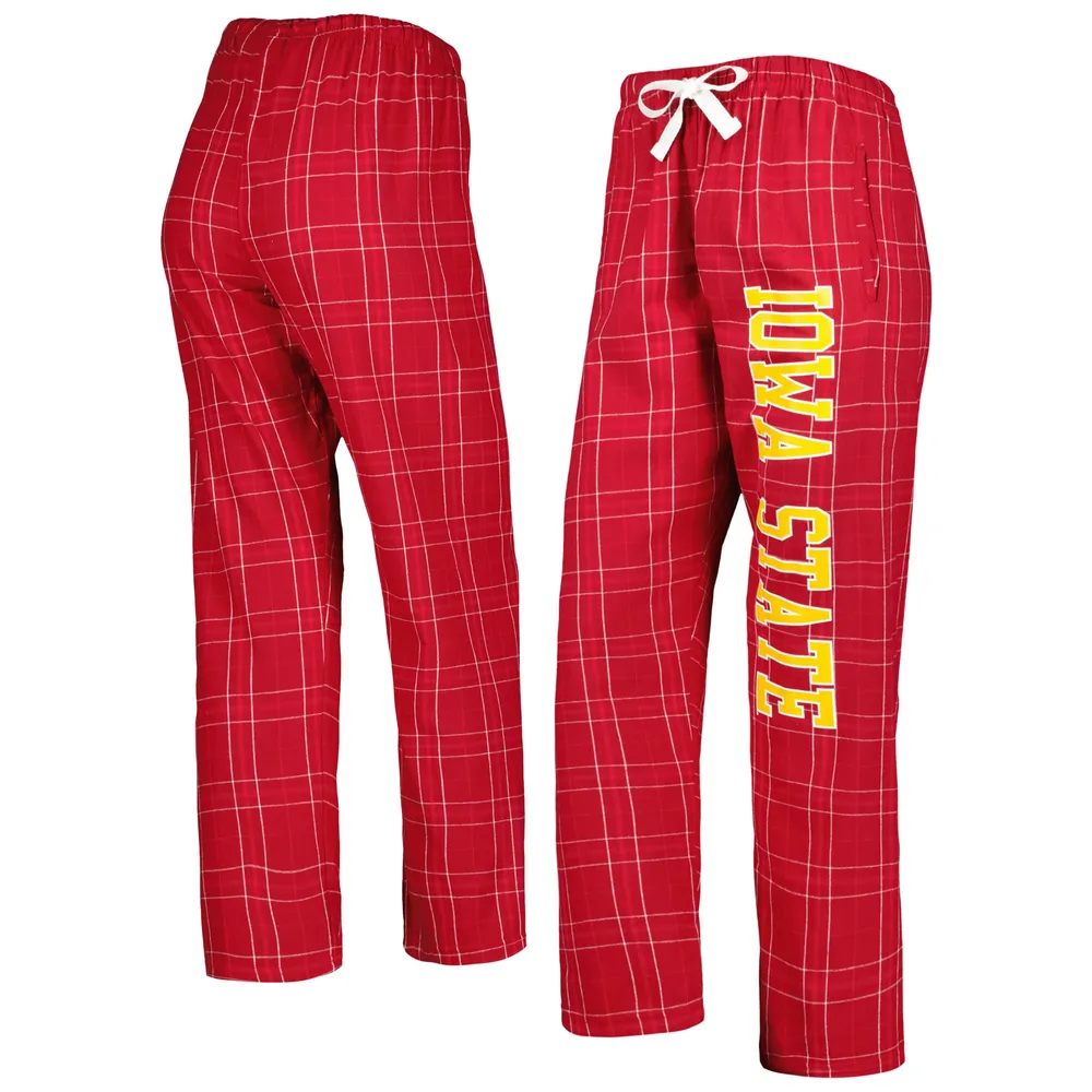 Women's Concepts Sport Red/Black Louisville Cardinals Lodge T-Shirt &  Flannel Pants Sleep Set