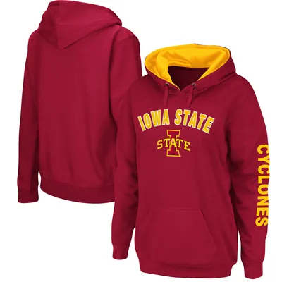 Iowa State Cyclones Colosseum Women's Loud and Proud Pullover Hoodie - Cardinal